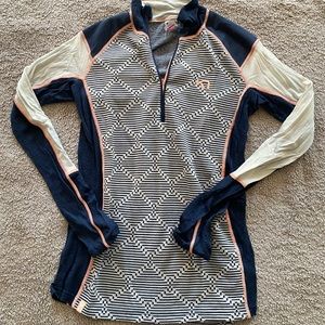 Kari Traa Wool quarter zip